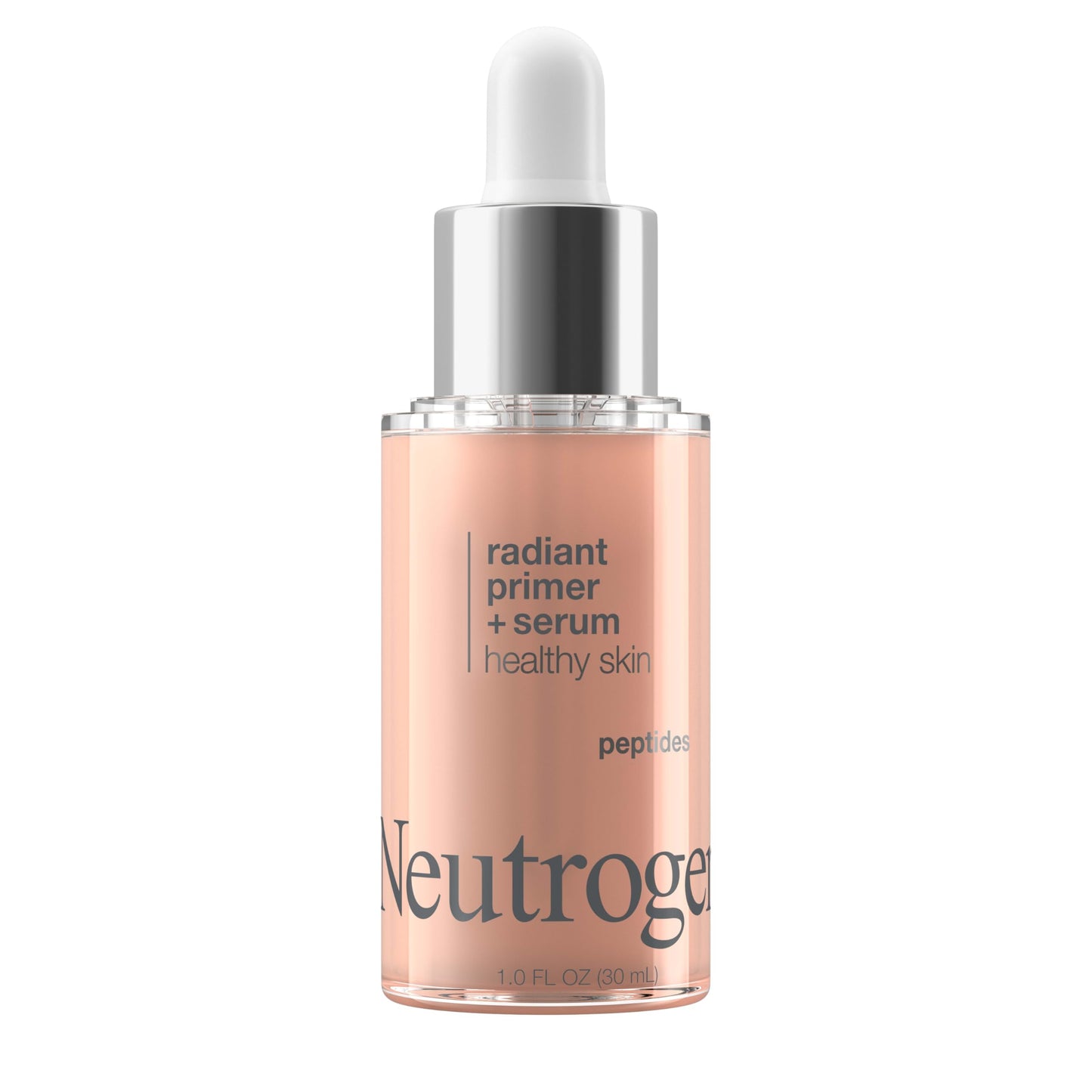 Application of Neutrogena radiant primer on skin