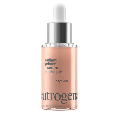 Neutrogena Healthy Skin primer bottle with cap off