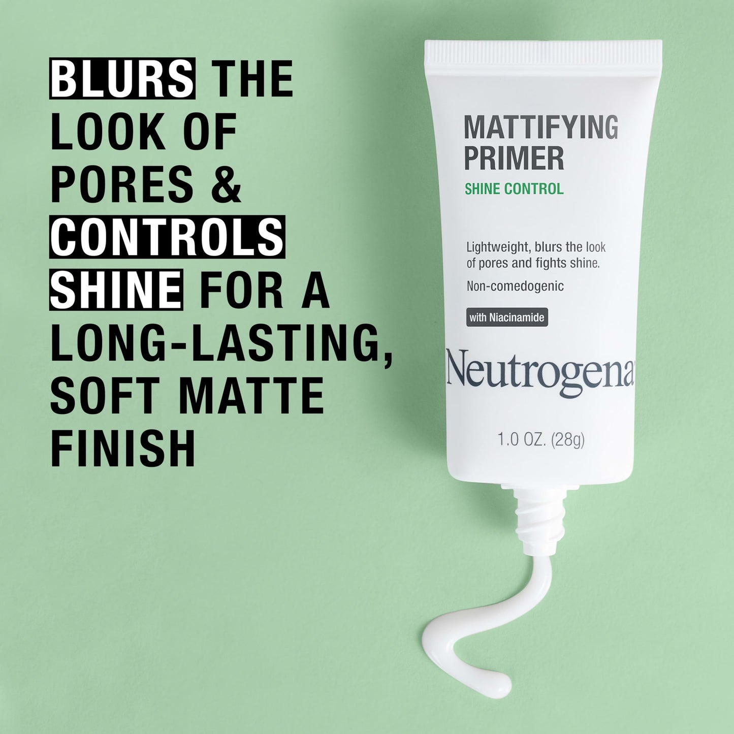 Texture swatch of Neutrogena mattifying primer