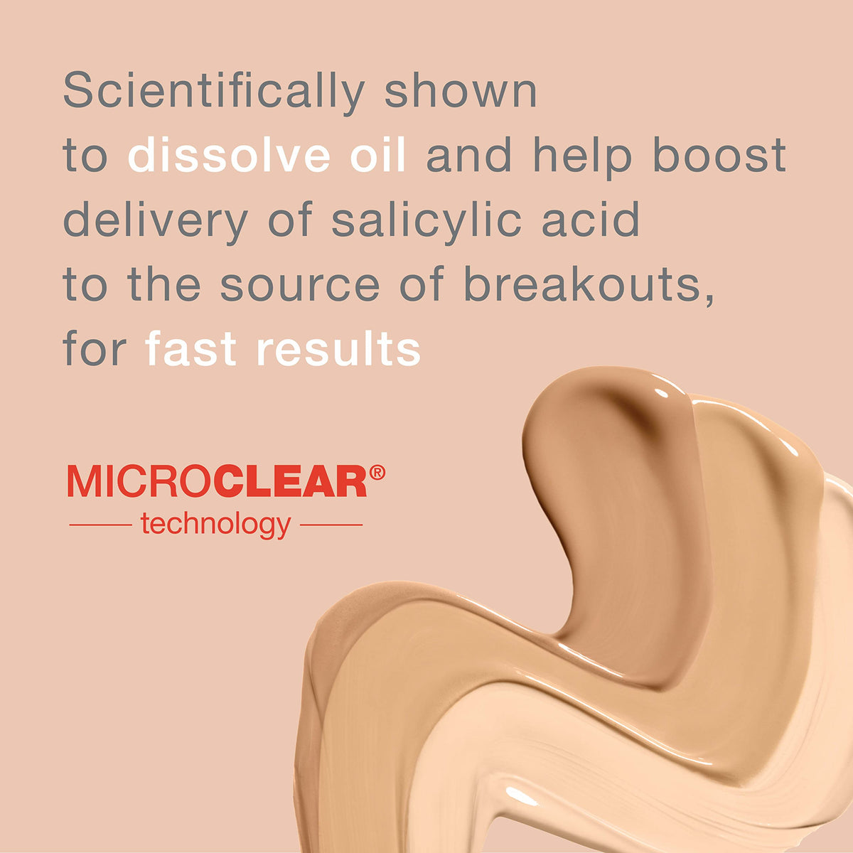 Neutrogena oil free foundation bottle back view with ingredients