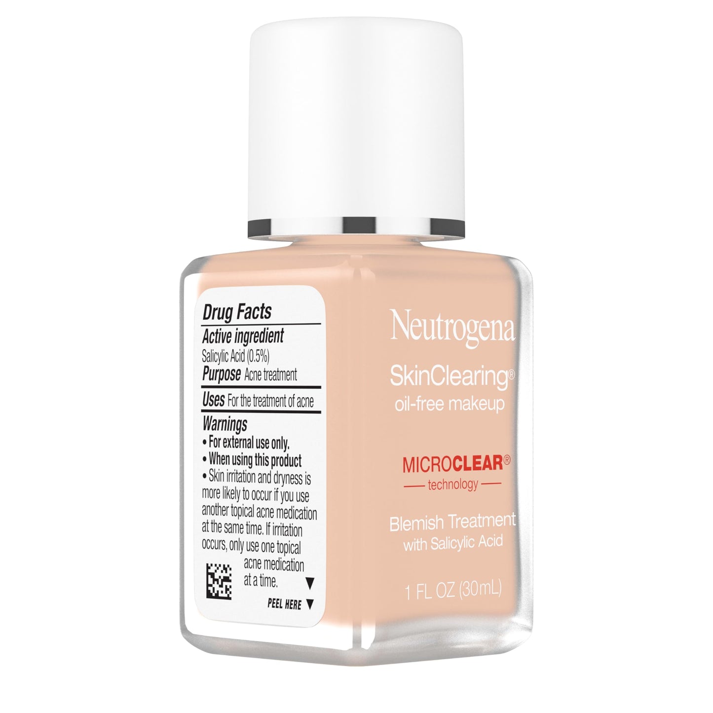 Hypoallergenic skin clearing treatment foundation from USA