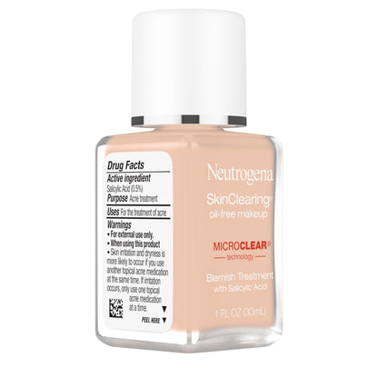 Hypoallergenic skin clearing treatment foundation from USA