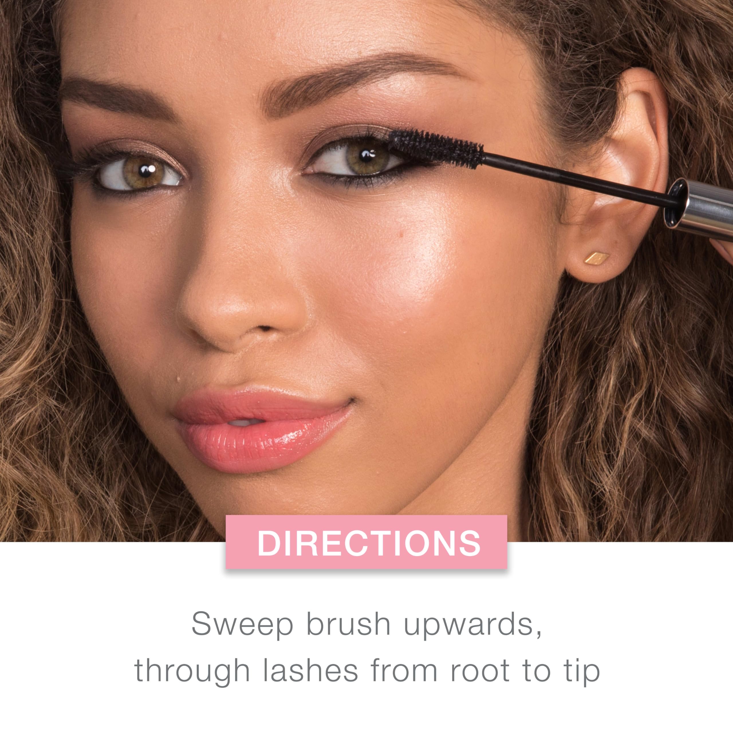 Ophthalmologist tested eye makeup for sensitive eyes showing mascara tube details