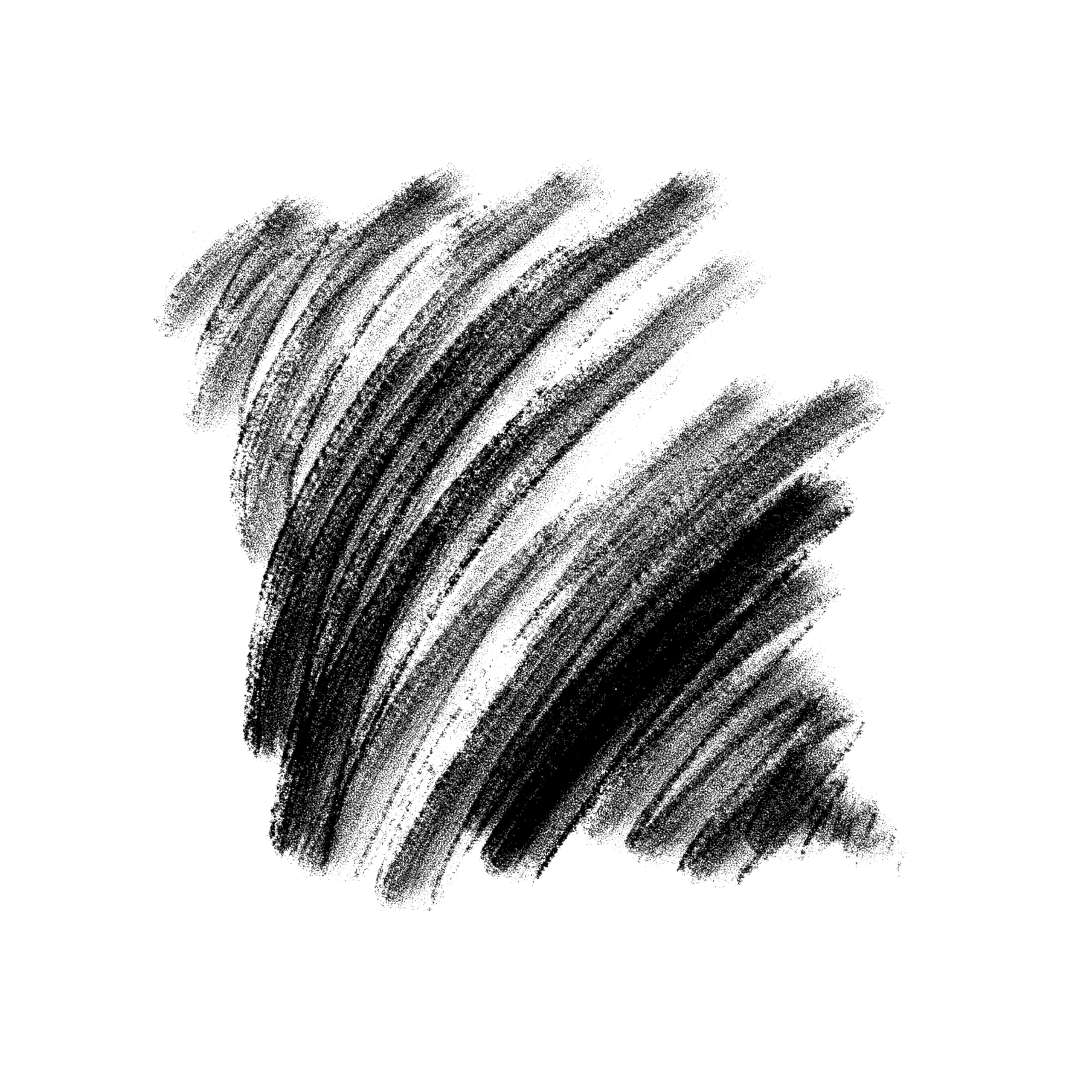 Swatch of Neutrogena intense gel eyeliner in jet black color