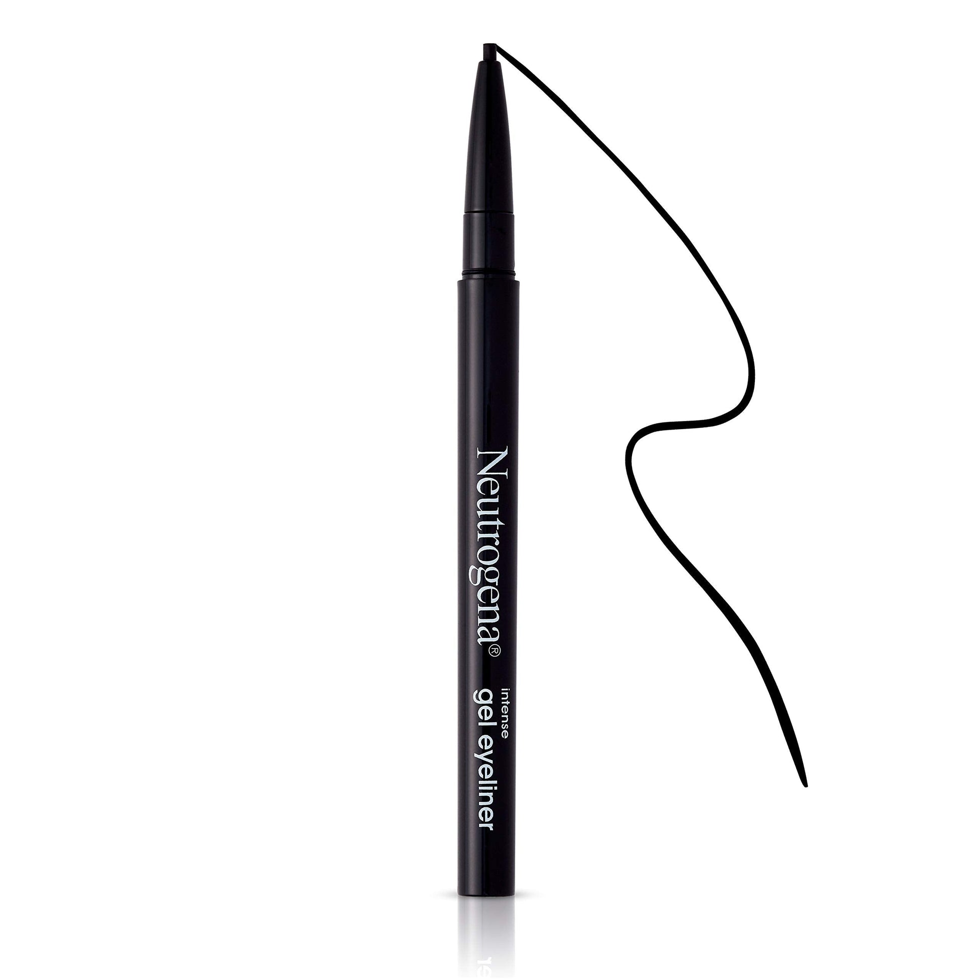 Professional eye makeup look created with Neutrogena gel liner