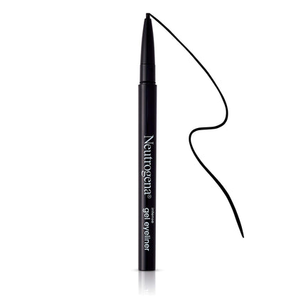 Professional eye makeup look created with Neutrogena gel liner