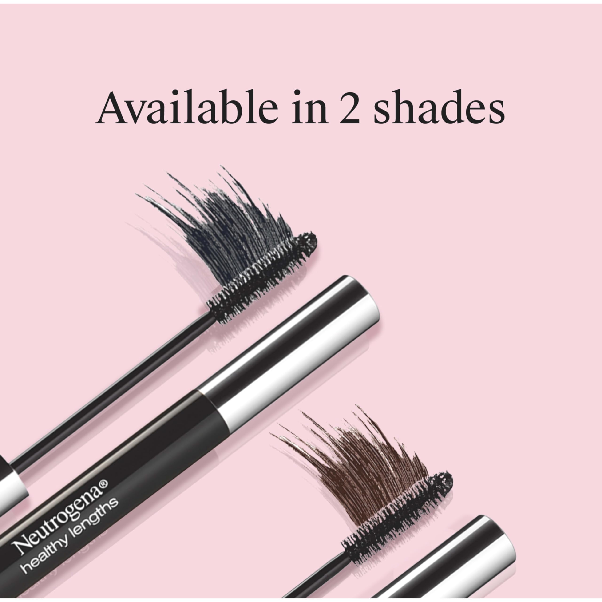 Nourishing lash lengthening eye makeup tube side profile with ingredient details