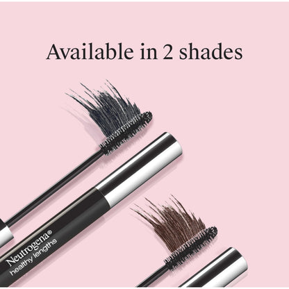 Nourishing lash lengthening eye makeup tube side profile with ingredient details