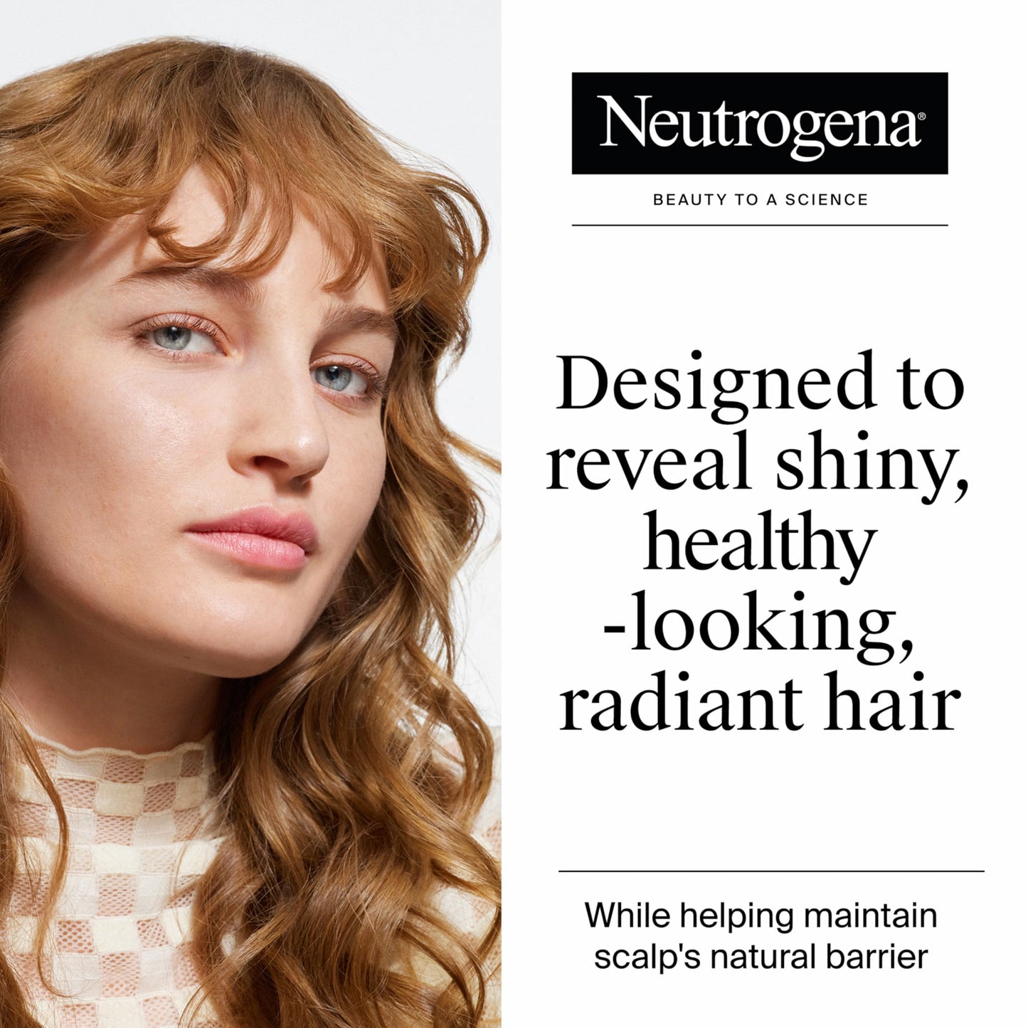 Neutrogena pink grapefruit clarifying shampoo bottle packaging