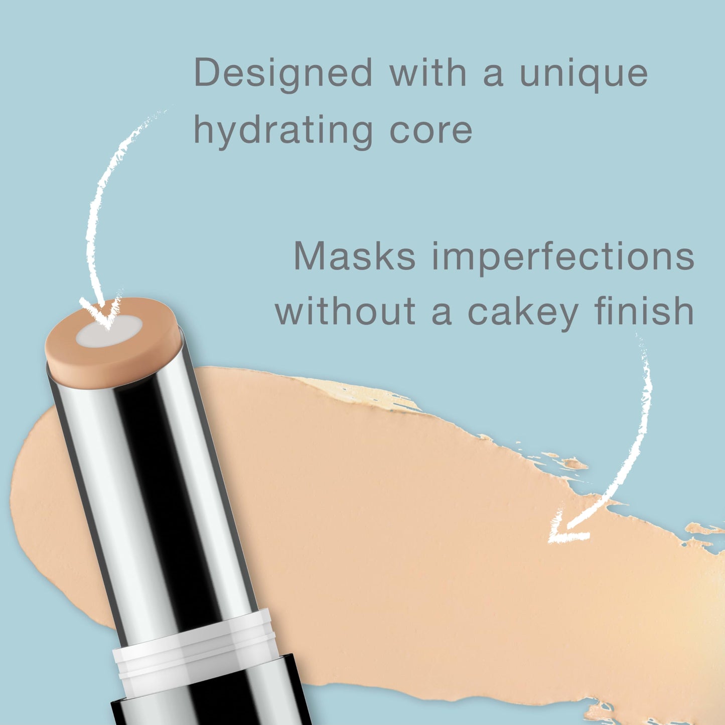 Neutrogena Hydro Boost oil free cover up makeup packaging detail