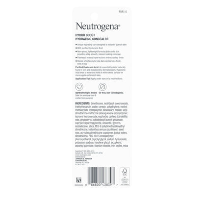 Neutrogena Hydro Boost 0.12 Ounce hydrating stick side angle presentation