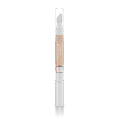 Close up of oil free salicylic acid concealer for acne prone skin treatment.