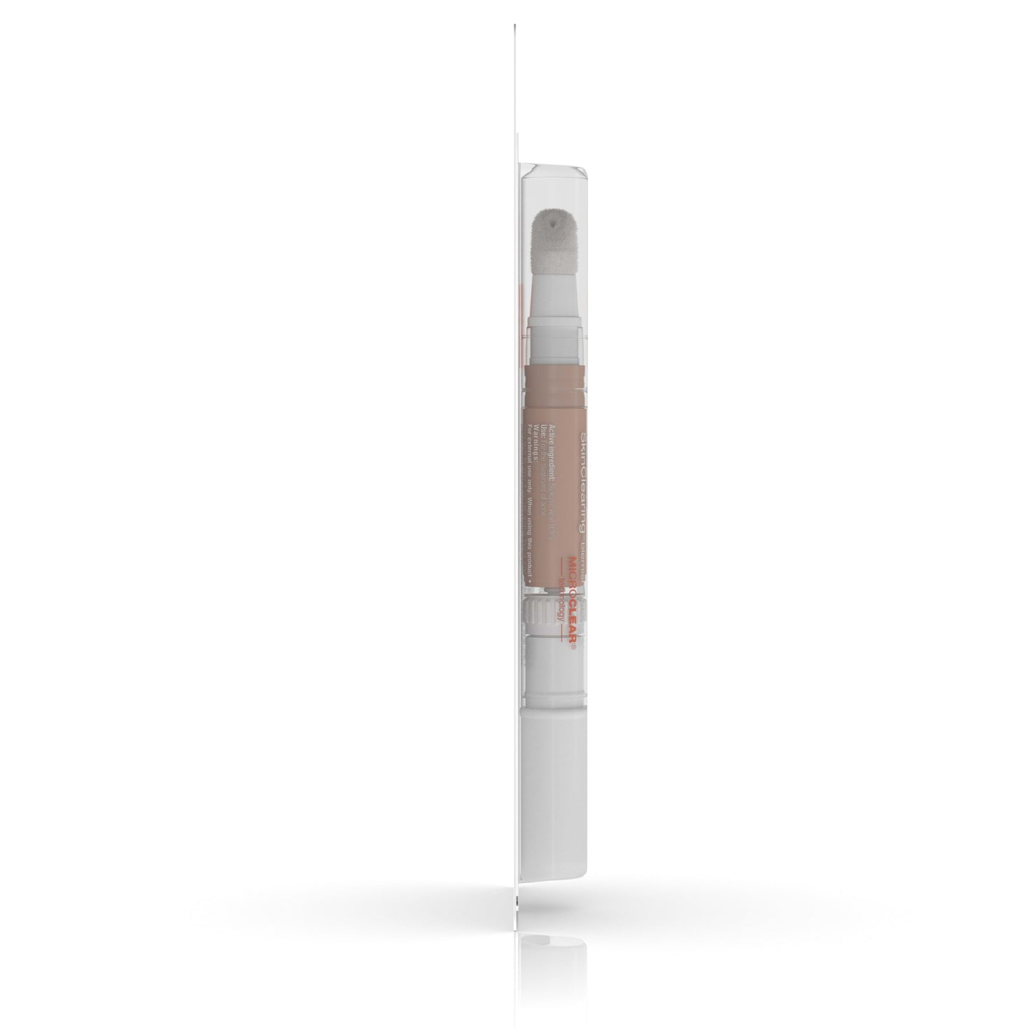 Swatching shade Medium 15 of the oil control blemishes concealing makeup cream.