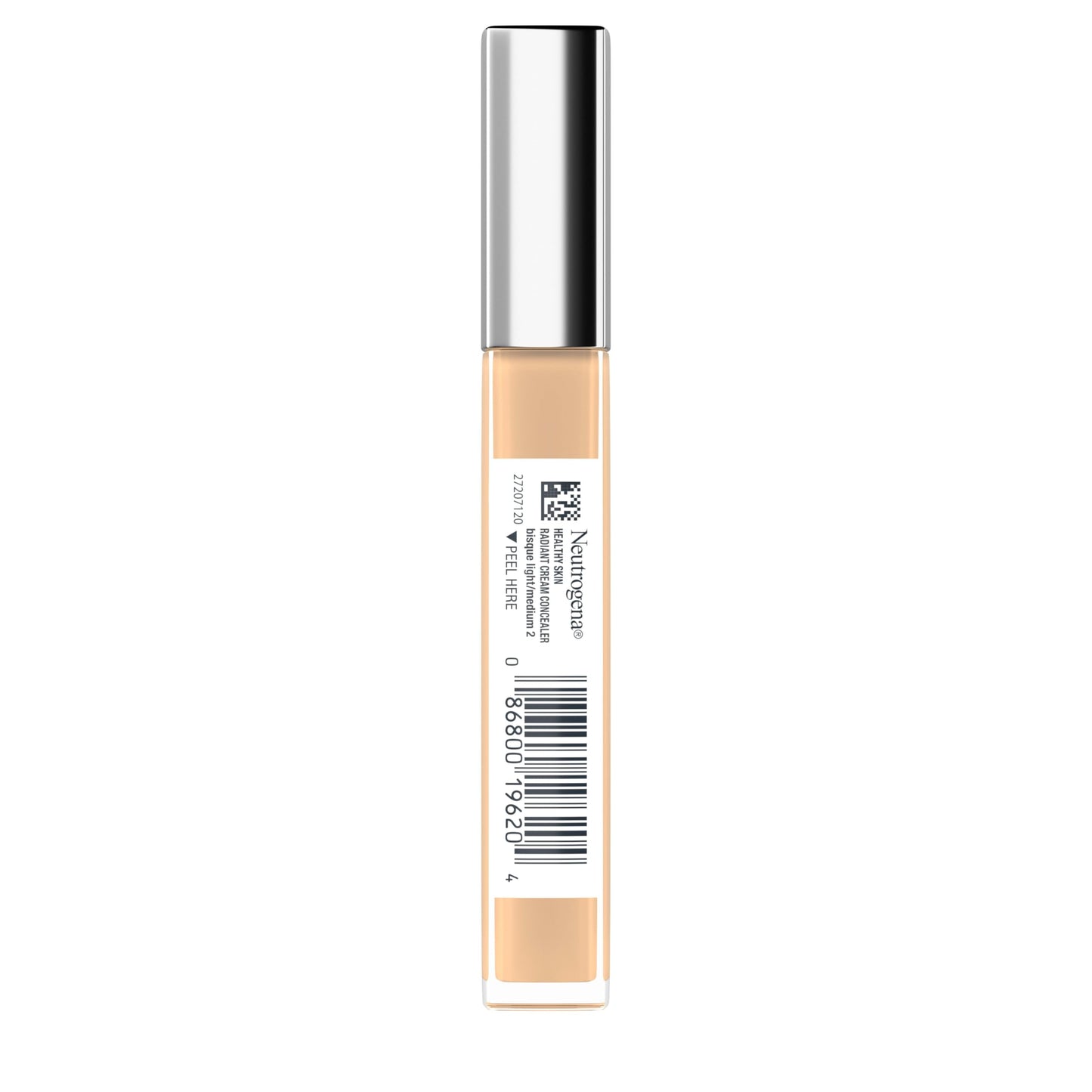 Authentic imported USA Neutrogena brightening cream concealer side view