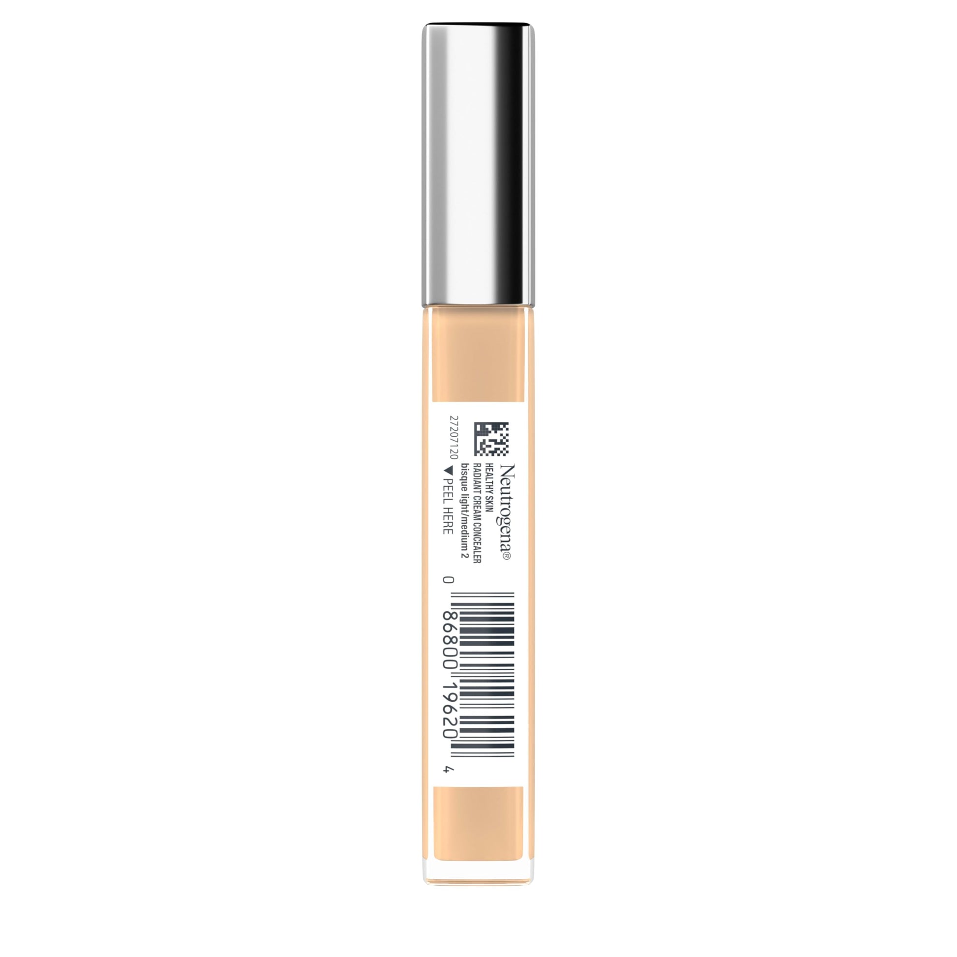 Authentic imported USA Neutrogena brightening cream concealer side view