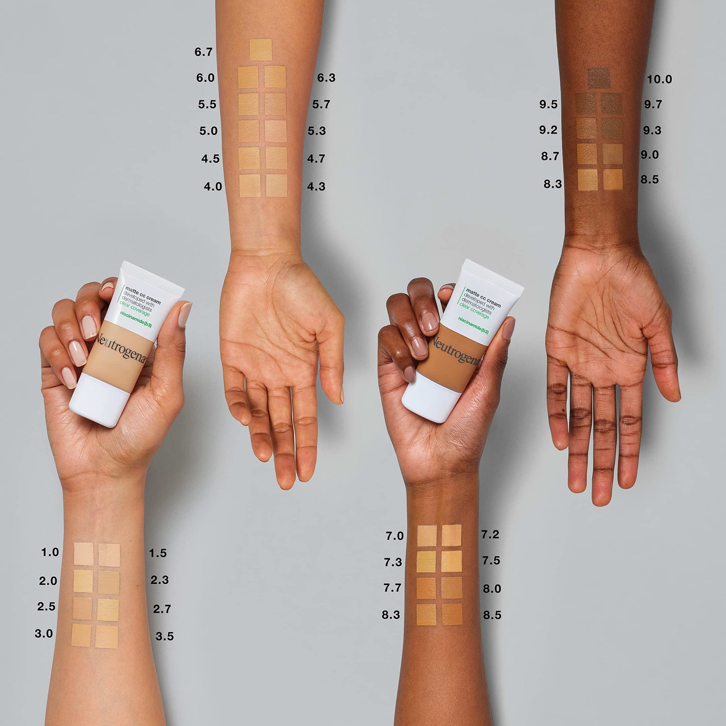 Neutrogena CC Cream Cool Beige packaging detail