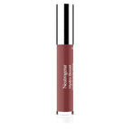 Close up of shimmering pink mocha lip gloss shade