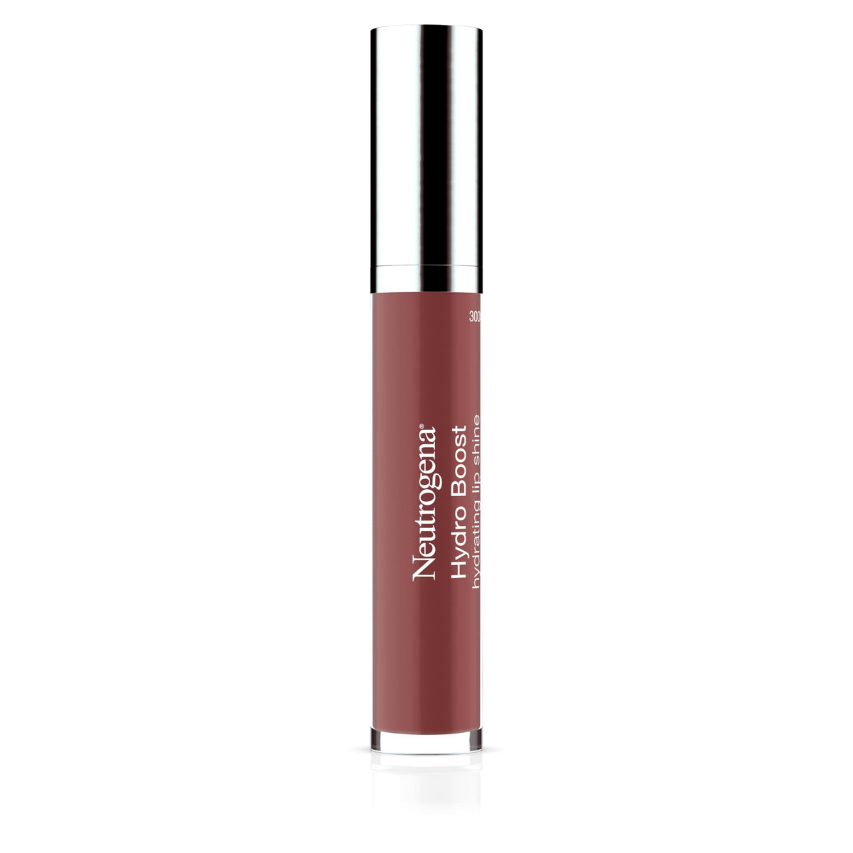 Close up of shimmering pink mocha lip gloss shade