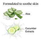 Neutrogena oil-free cleanser side profile and size display