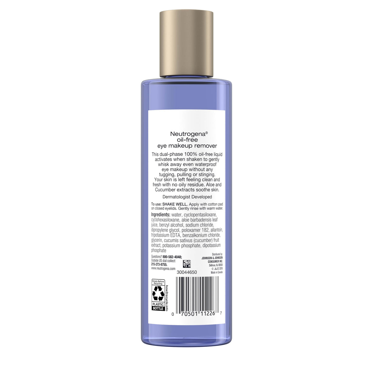 Neutrogena authentic USA sourced beauty product packaging