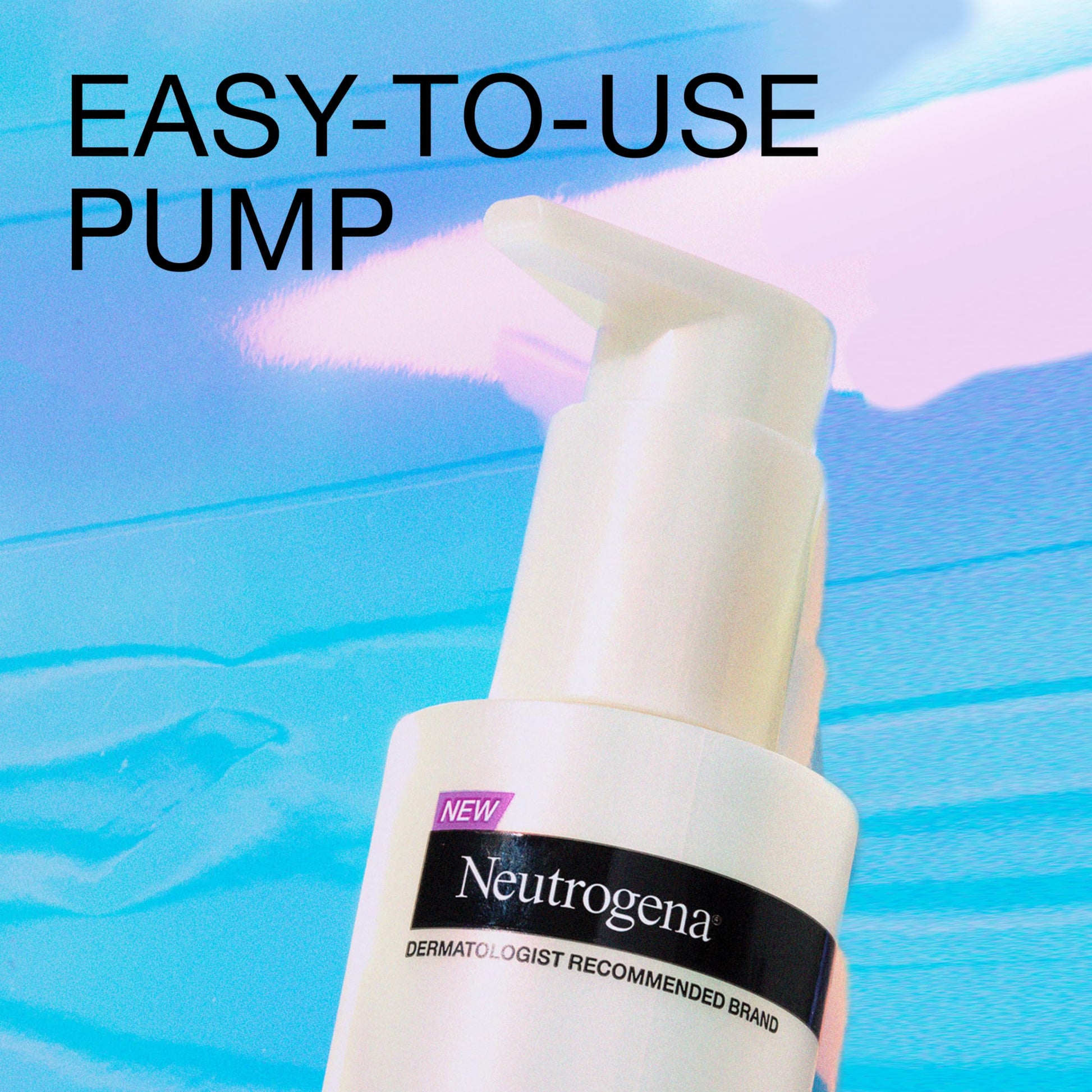 Neutrogena jelly cleanser 6.3 fluid ounce bottle side profile