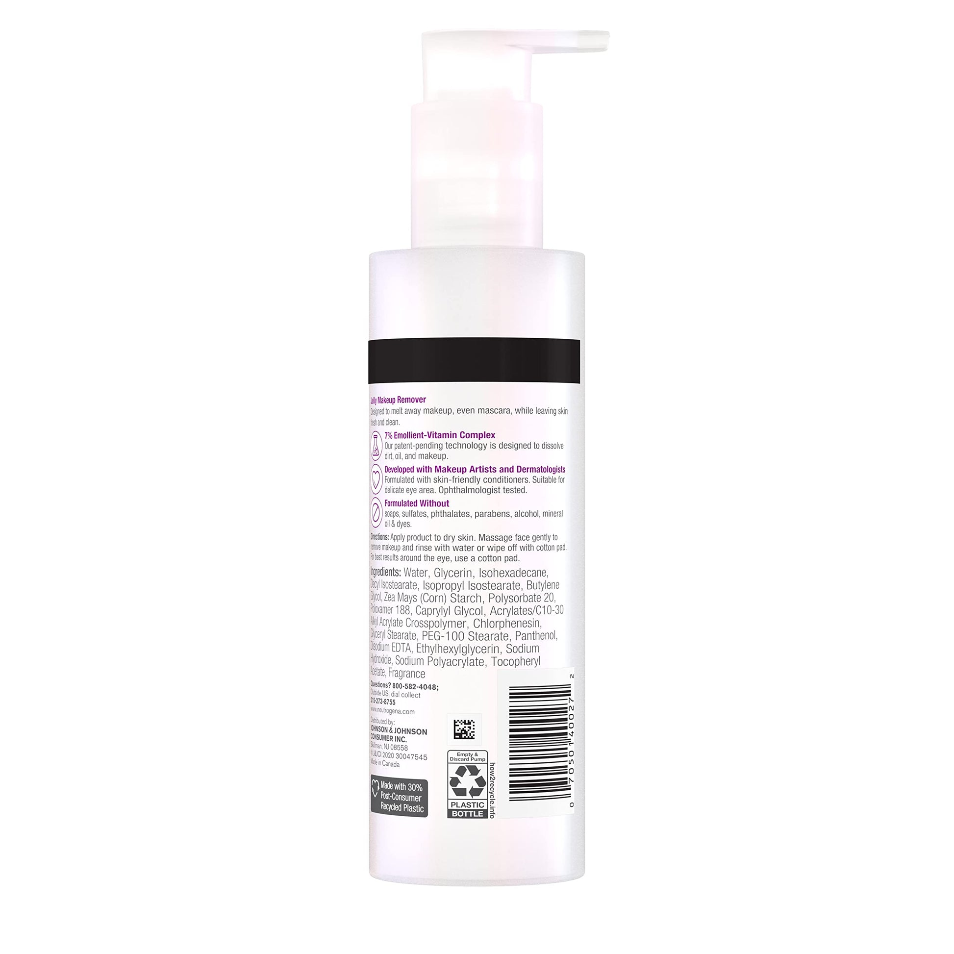 Neutrogena refreshing jelly cleanser for sensitive eyes