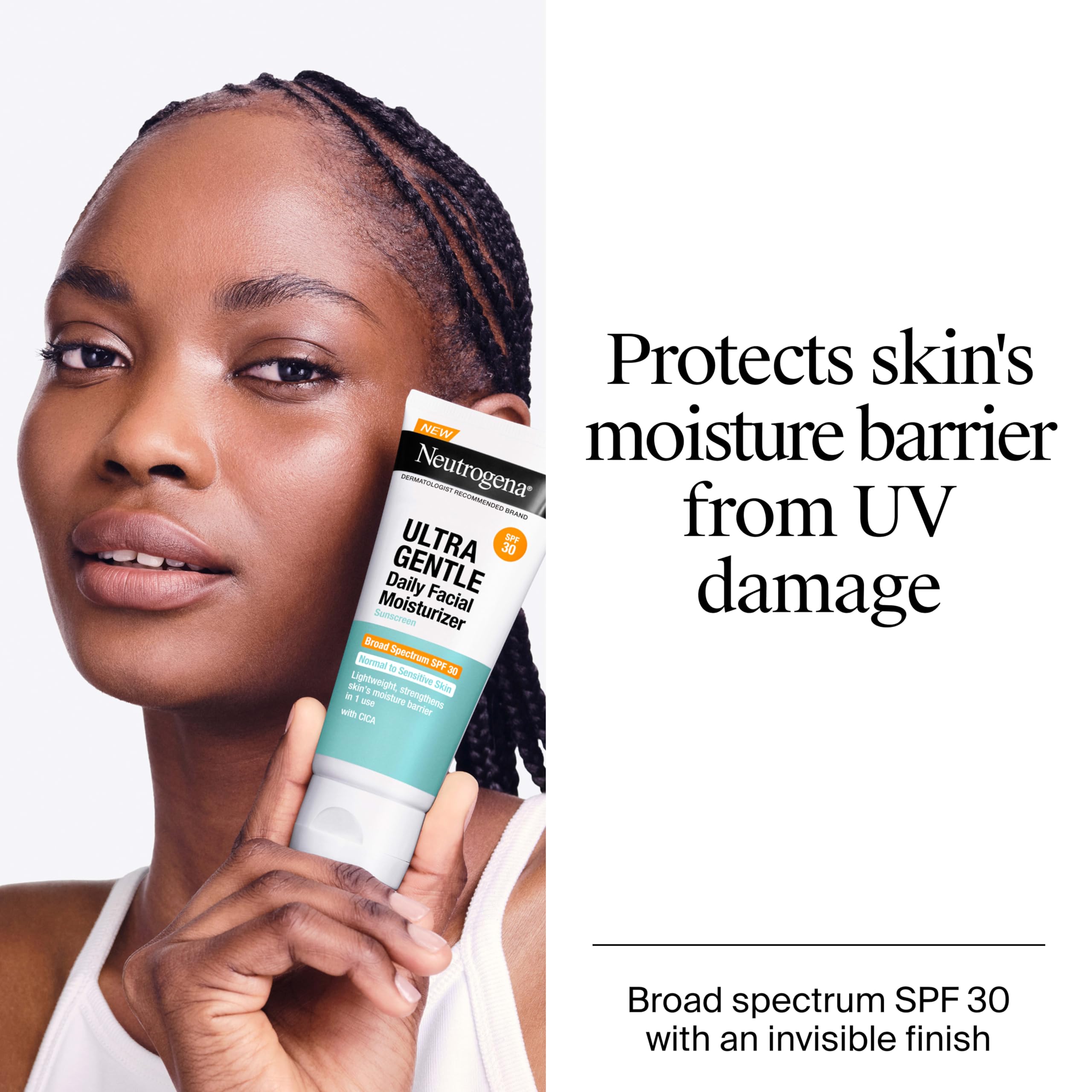 Texture of Neutrogena CICA moisturizing lotion