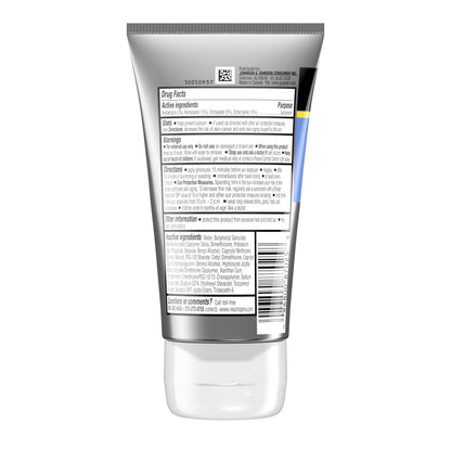 Neutrogena broad spectrum sunblock lotion bottle displayed on a clean background