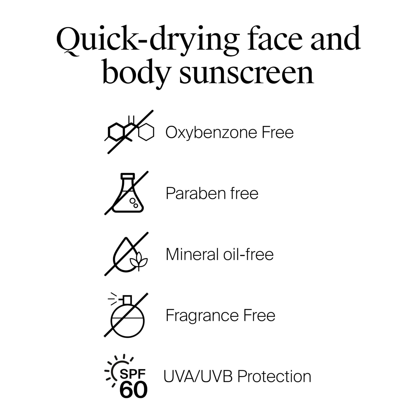 Side view of Neutrogena Invisible Daily Defense sunscreen bottle