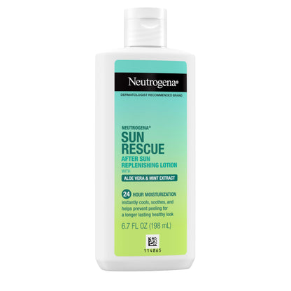 Neutrogena Sun Rescue After Sun lotion 6.7 fluid ounces packaging