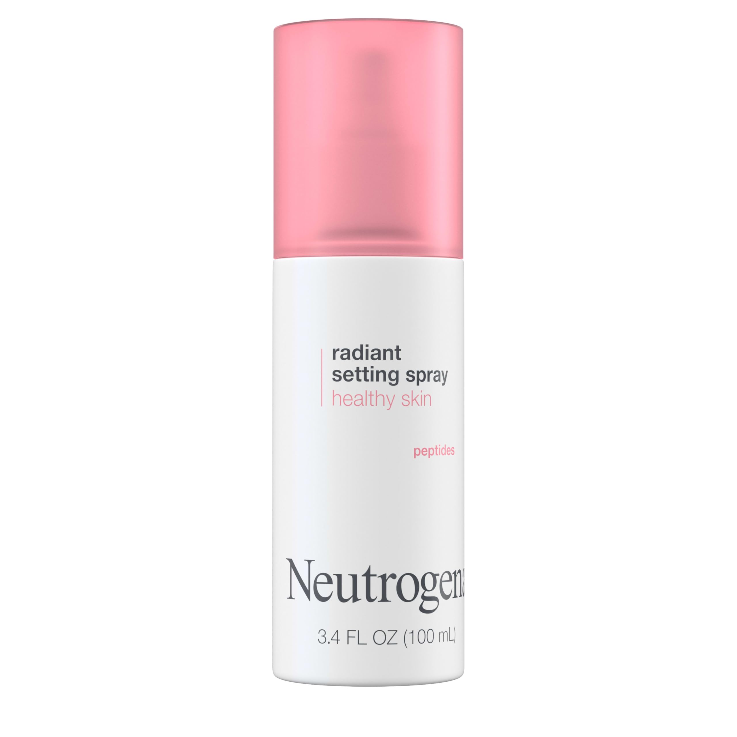 USA imported Neutrogena healthy skin makeup setting spray bottle label