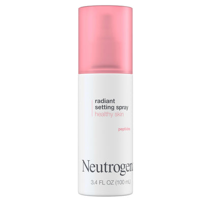 USA imported Neutrogena healthy skin makeup setting spray bottle label