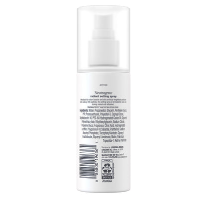 Premium authentic beauty import Neutrogena radiant hydrating mist bottle