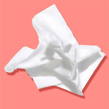 Authentic USA imported Neutrogena oil free cleansing wipes displayed on a clean surface.
