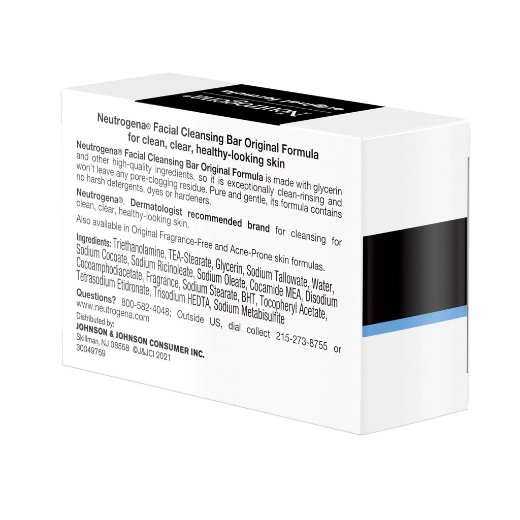Neutrogena original formula clear soap for sensitive skin