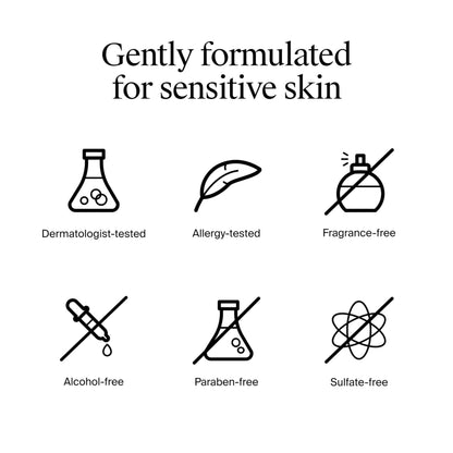 Close-up view of the resealable seal on Neutrogena daily facial cleanser wipes