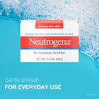 Neutrogena daily facial wash bar in hand