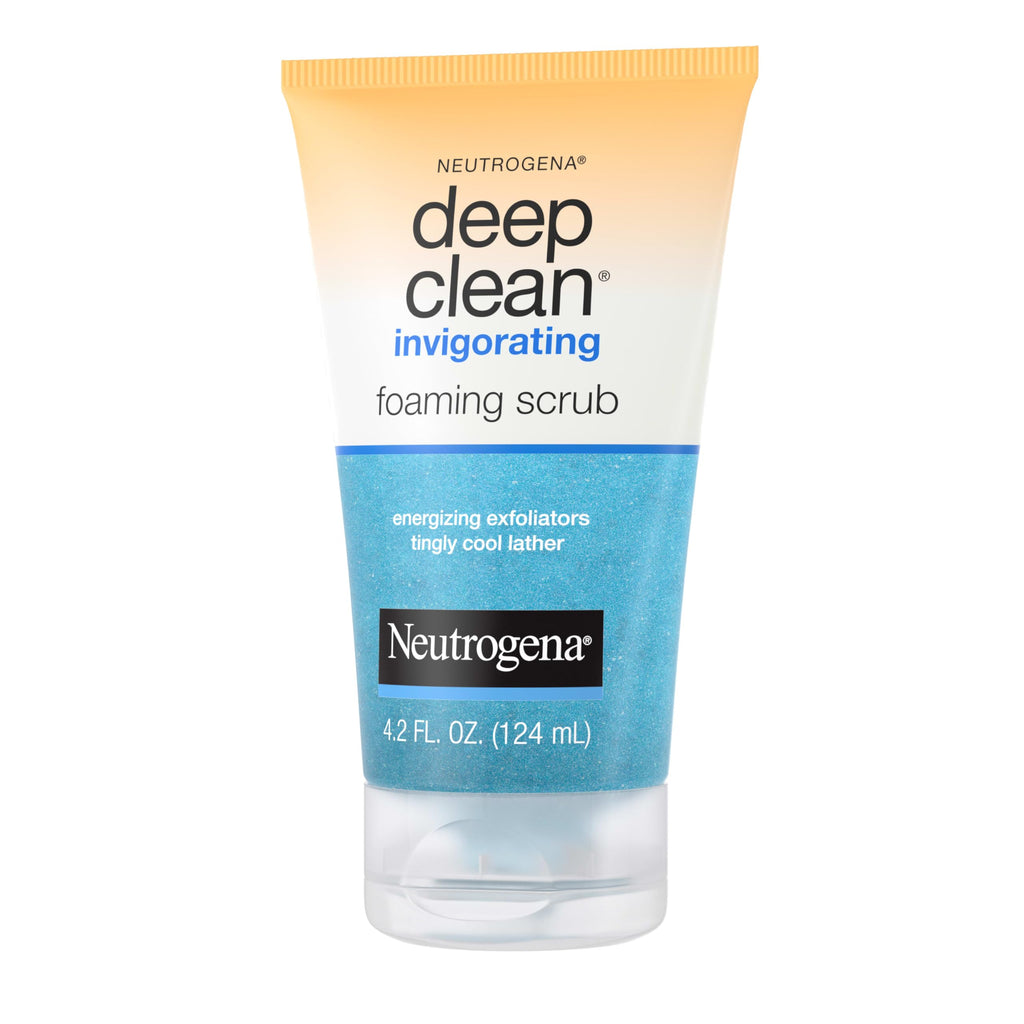 Neutrogena Deep Clean Invigorating Foaming Scrub size perspective 4.2 fluid ounce