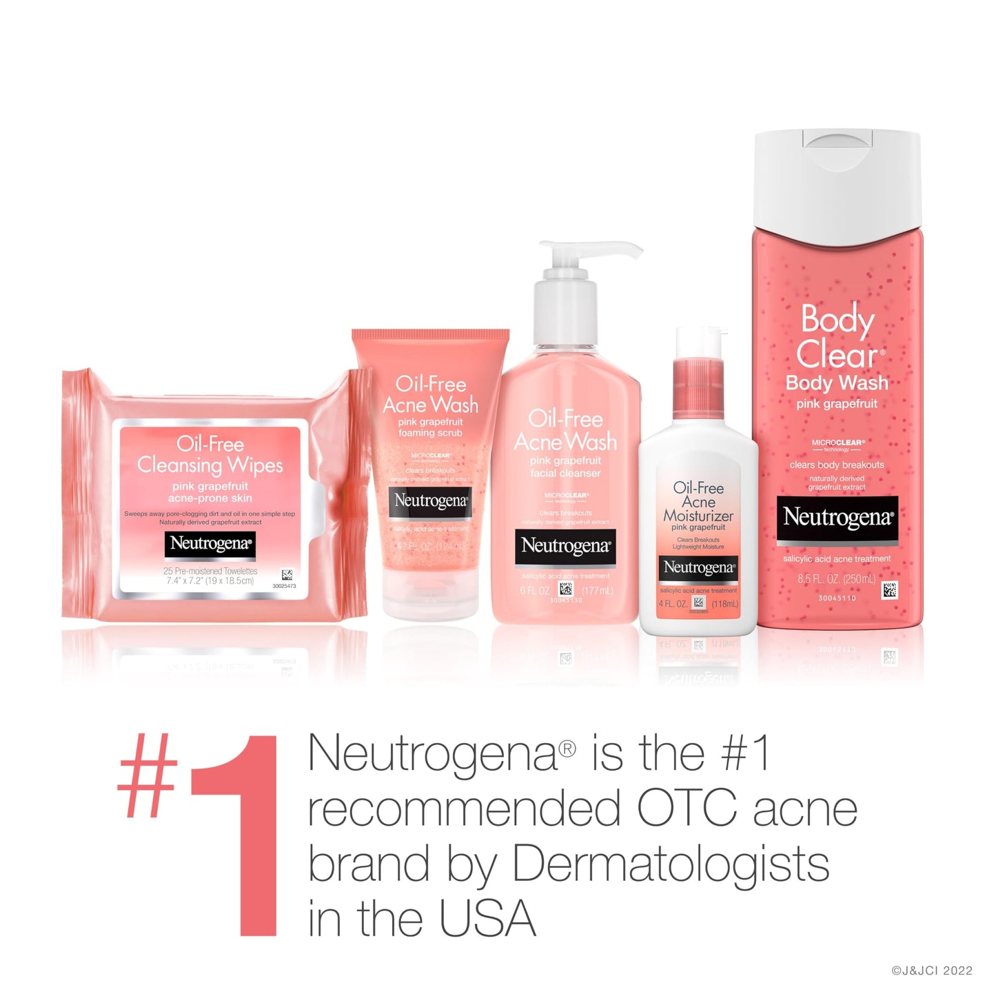 Neutrogena vitamin C skin brightening acne wash imported skincare product