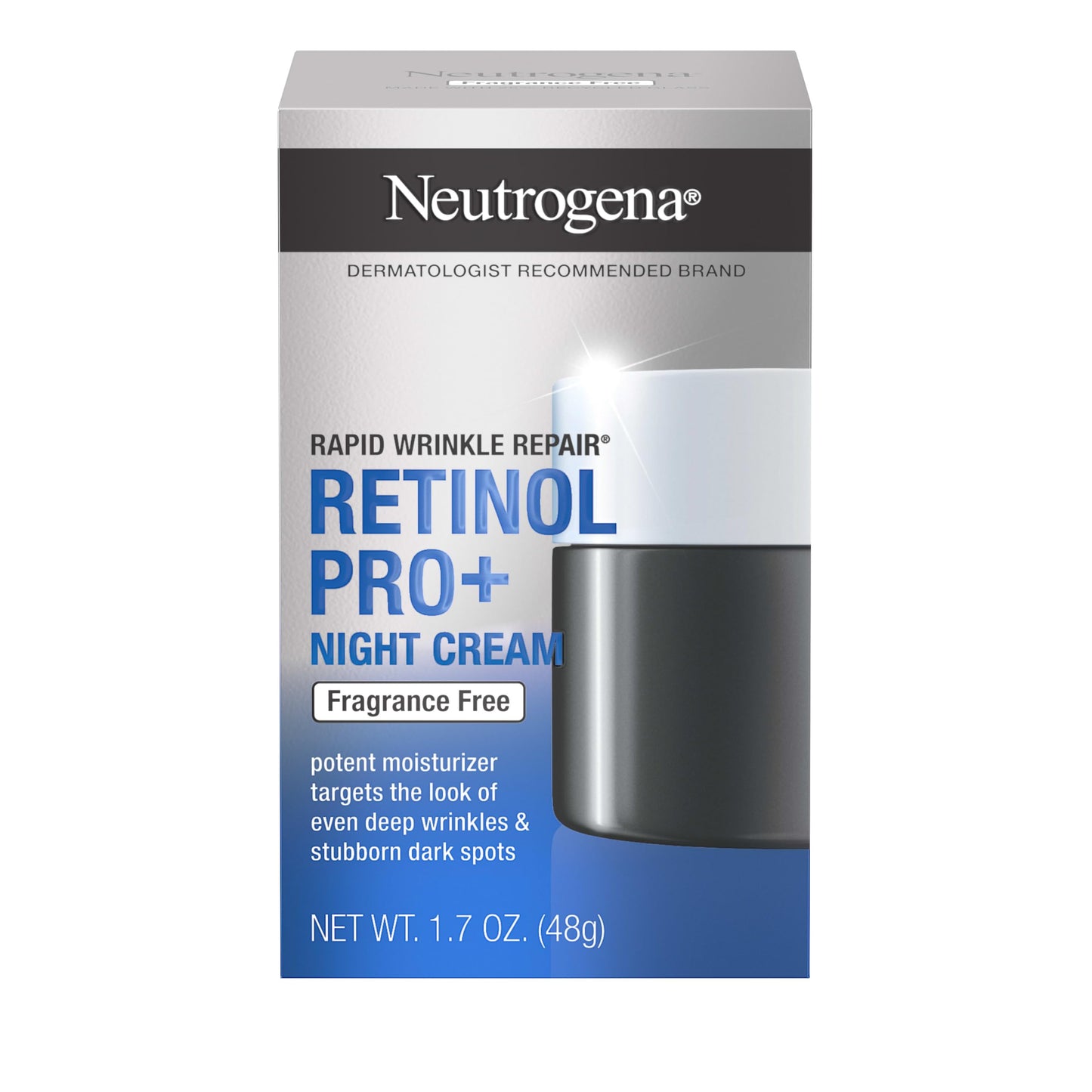 Neutrogena dermatologically tested retinol night treatment for wrinkles