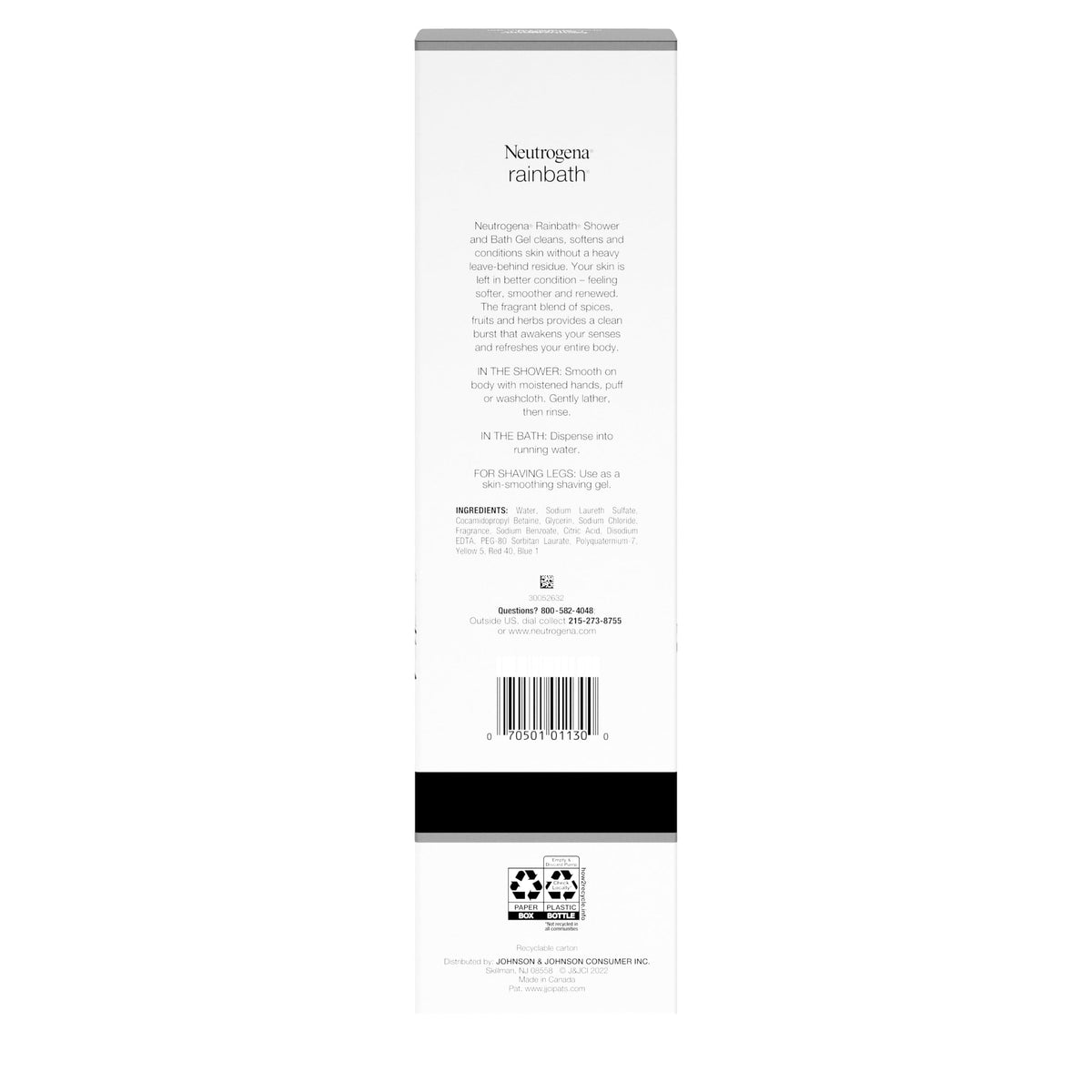 Neutrogena Rainbath refreshing body wash lifestyle setting
