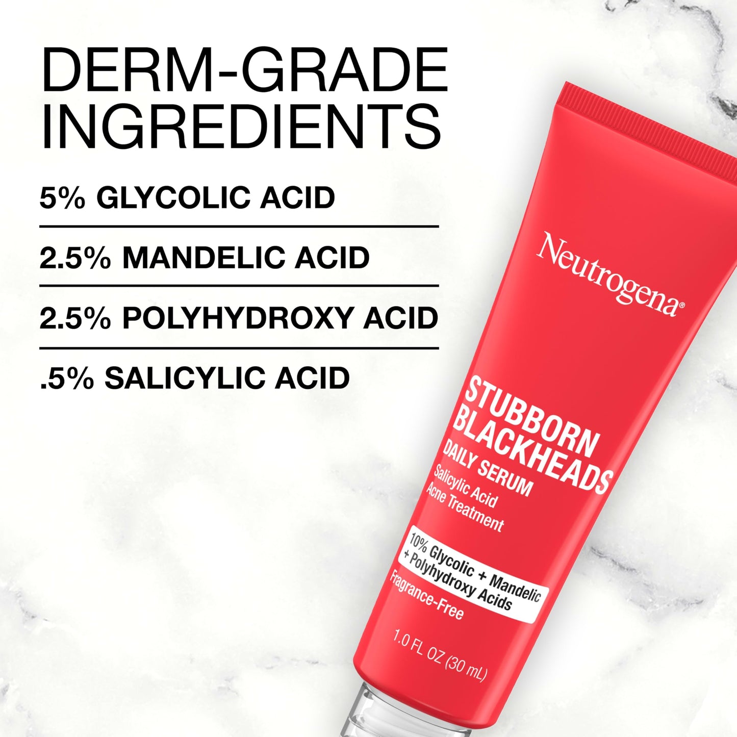 Authentic Neutrogena blackhead remover facial care serum product shot