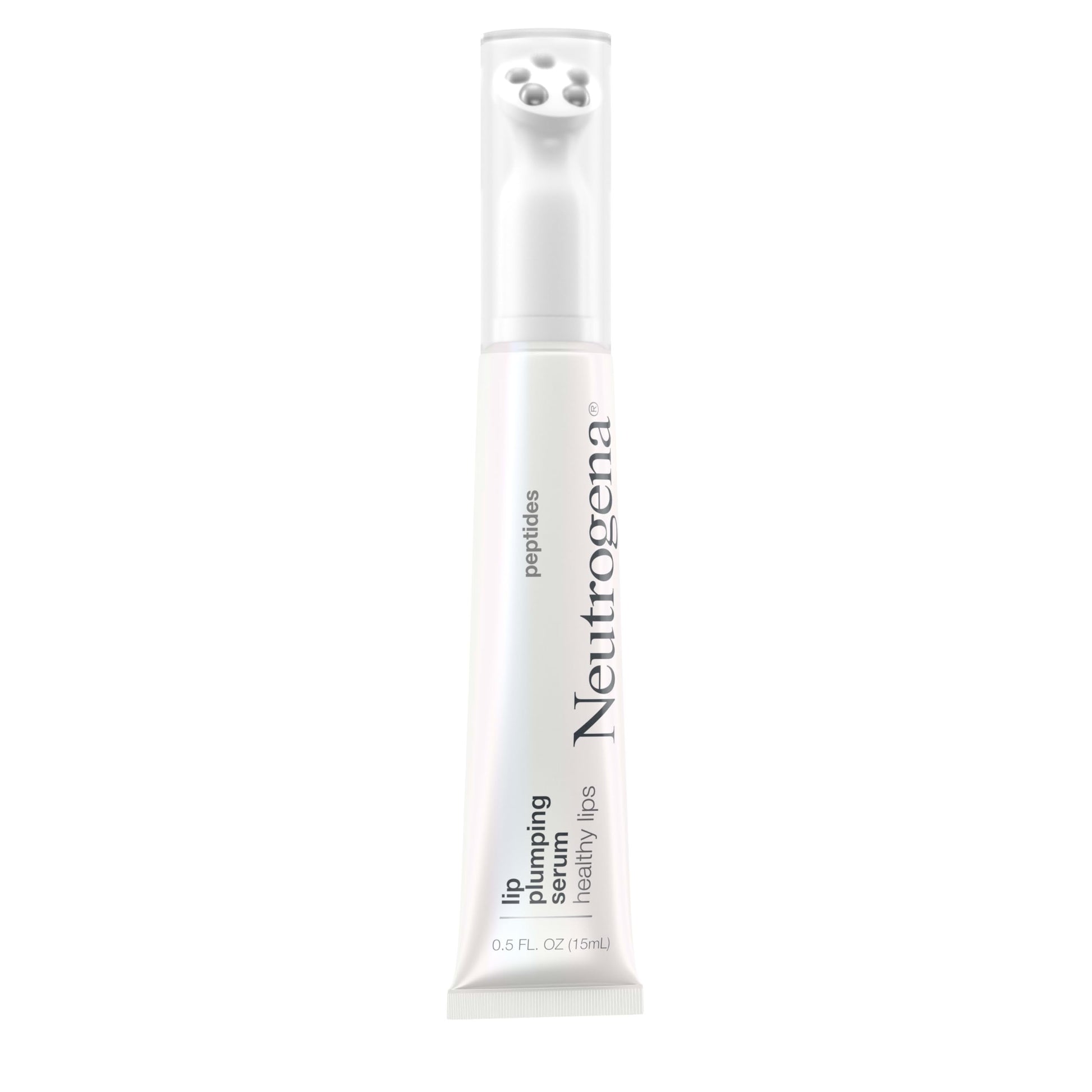 Texture swatch of Neutrogena lip plumping serum