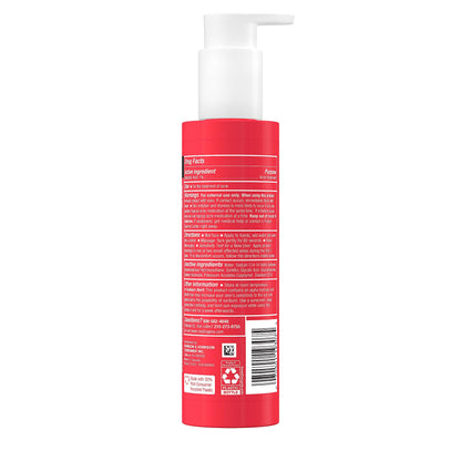 Neutrogena Stubborn Texture daily acne facial cleanser lifestyle product shot