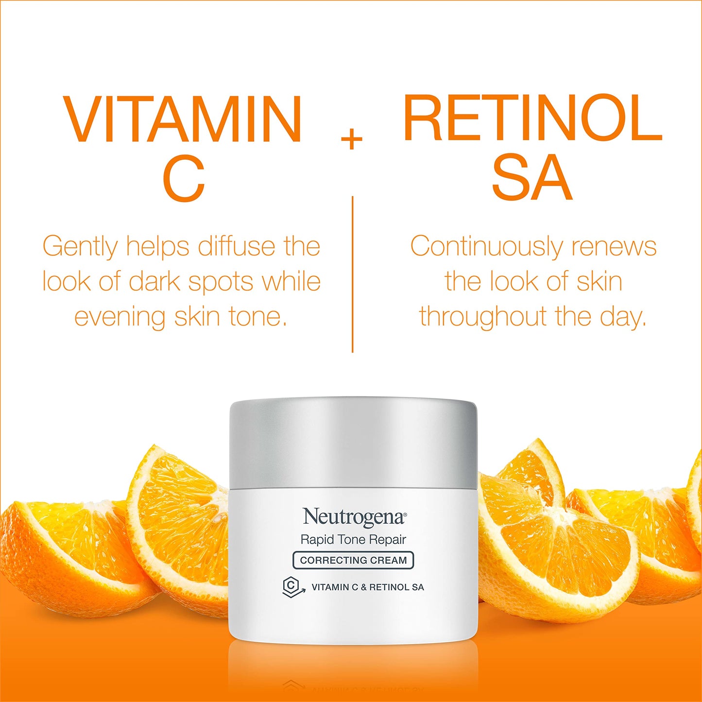 Neutrogena Rapid Tone Repair Retinol and Vitamin C texture