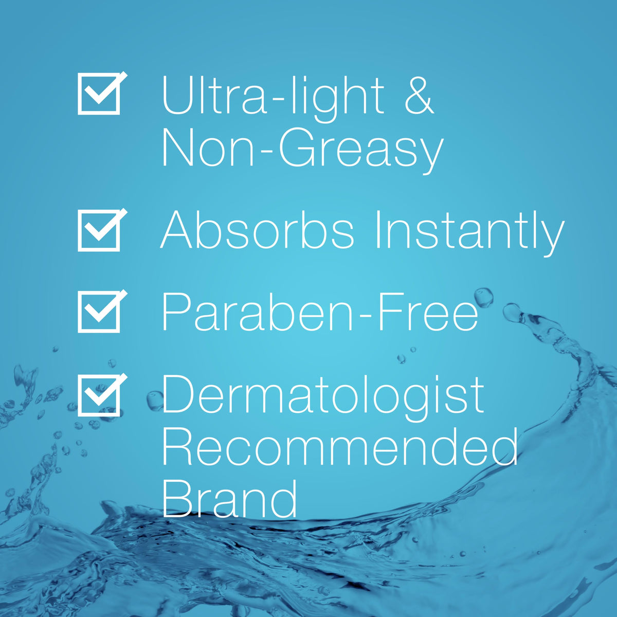 Neutrogena Hydro Boost non greasy hand lotion package placed on a clean background for texture visualization.