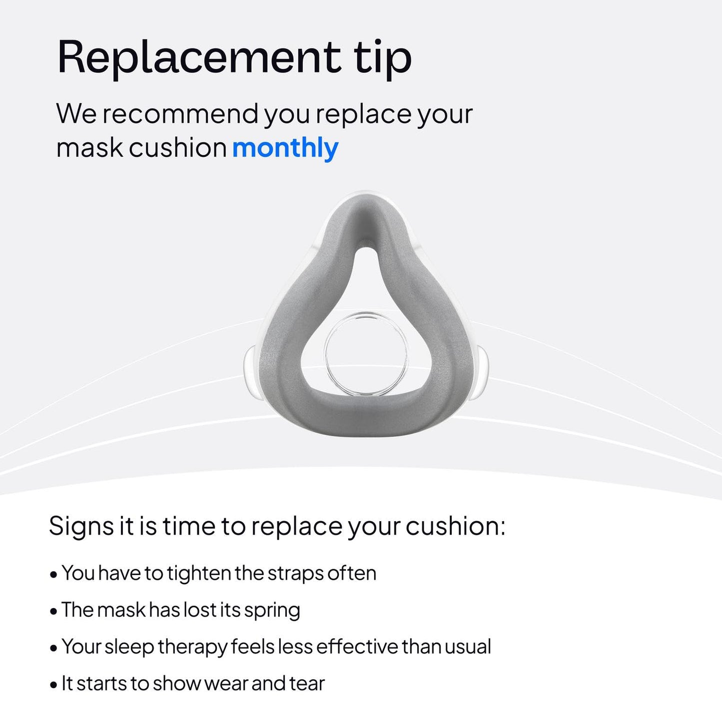 ResMed AirTouch F20 cushion medium packaging and branding