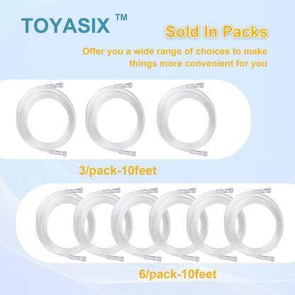 Mars Wellness respiratory care accessories showing clear kink resistant oxygen delivery lines.