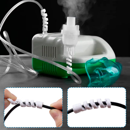 Lekgavd medical tubing straightener reels preventing hose twists