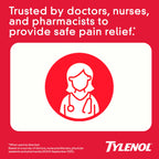 Side view of Tylenol Extra Strength caplets bottle